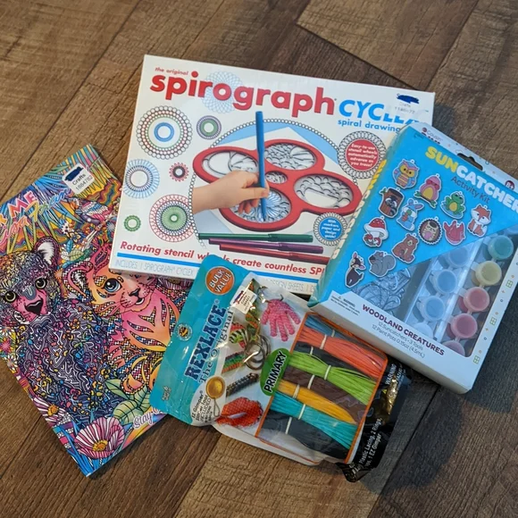 🆕 Kid's Craft Bundle - 90s crafts / Retro Art - Picture 1 of 9